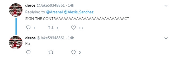 Sanchez trở lại, lập tức NHM đã lên tiếng yêu cầu Arsenal gia hạn ngay hợp đồng với anh.