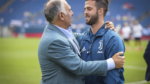 Chỉ đến khi trận giao hữu giữa Juventus và Roma mới đây tại Mỹ diễn ra.