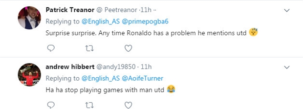 Cứ mỗi khi buồn, Ronaldo lại hay nhắc đến Man Utd.