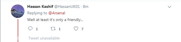 Thật may mắn cho Arsenal, khi đây chỉ là một trận 'giao hữu'.