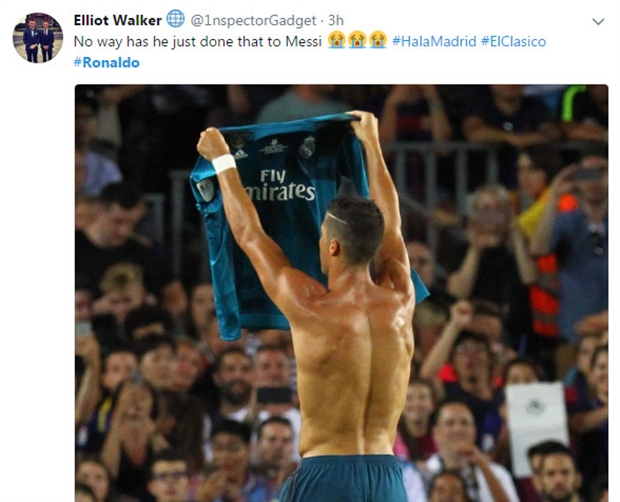 Ronaldo khoe áo 'phản đòn' Messi, fan Real nói gì? - Bóng Đá