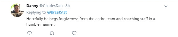 Không chỉ các CĐV, Coutinho có lẽ cũng cần phải xin lãnh đạo và các đồng đội tại Liverpool vì những hành động của mình trong suốt mùa Hè vừa qua.