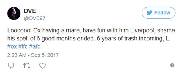 Arsenal mở hội vì bán thành công 'bom xịt' Chamberlain cho Liverpool - Bóng Đá