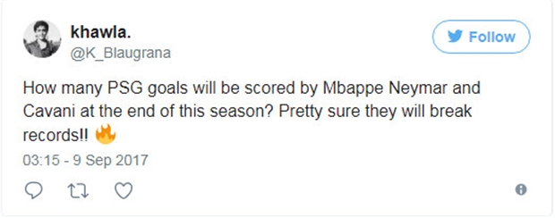 Mbappe, Cavani và Neymar đều là những tay săn bàn xuất sắc, liệu khi thi đấu cùng với nhau thì bộ 3 này sẽ phá được bao nhiêu kỷ lục ghi bàn trong tương lai?