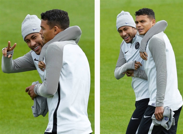 Bản hợp đồng kỷ lục trị giá 198 triệu bảng dường như đang rất hạnh phúc khi được chơi bên cạnh rất nhiều người đồng hương như Silva.