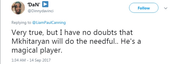 Trong số các tiền vệ của Man Utd, Mkhitaryan là cầu thủ có khả năng trám vào chỗ trống của Pogba tốt nhất.