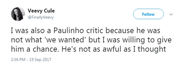 Các CĐV Barcelona lúc này đã có một cái nhìn rất khác dành cho ngôi sao người Brazil.