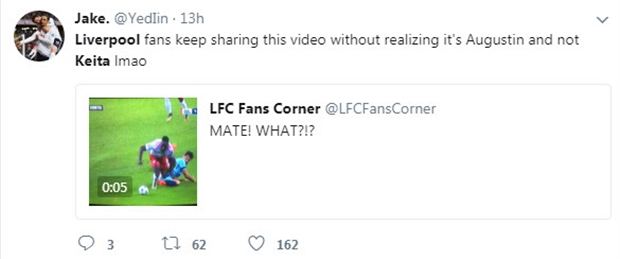 Fan Liverpool 'hố nặng' khi tung hô bom tấn Keita - Bóng Đá