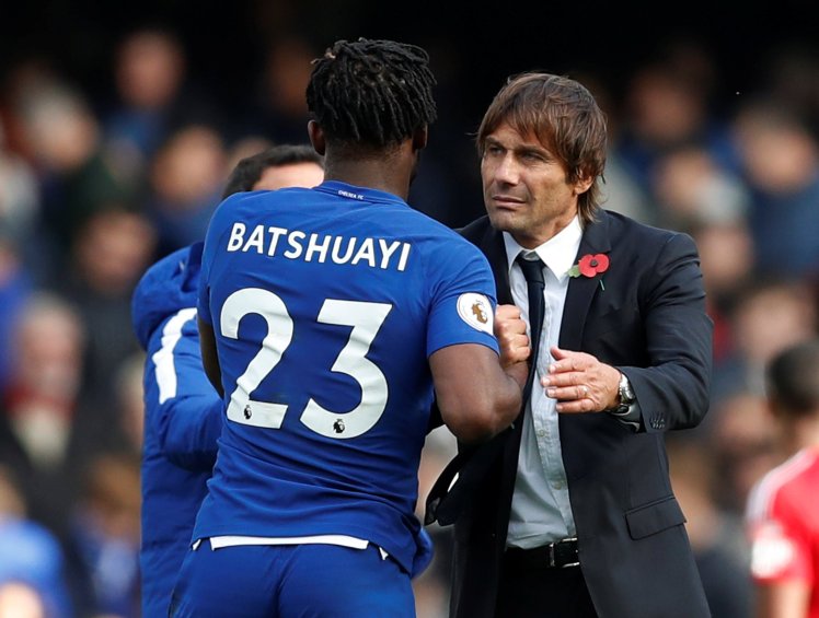 Giờ thì vị thế của Batshuayi đã ngang bằng Morata - Bóng Đá