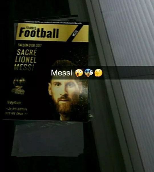 Lộ bằng chứng Messi đánh bại Ronaldo ở giải thưởng QBV - Bóng Đá