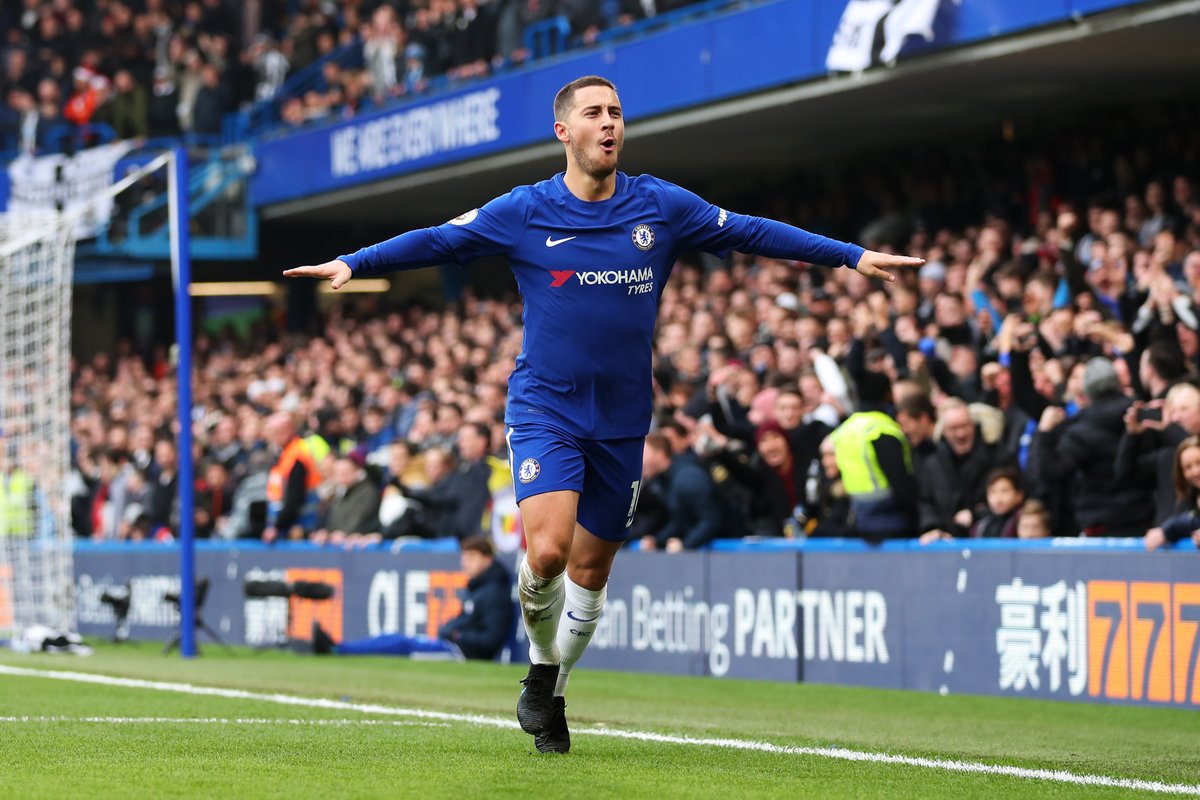 Hazard đang chơi rất hay dưới thời Conte.