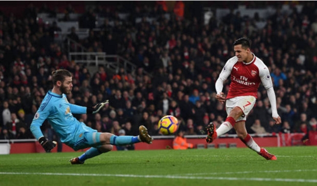 Thủ thành người Tây Ban Nha đã có một trận đấu quá hay trước Arsenal.