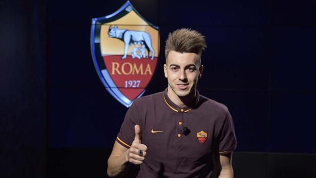 Tiền vệ cánh phải Stephan El Shaarawy (AS Roma)