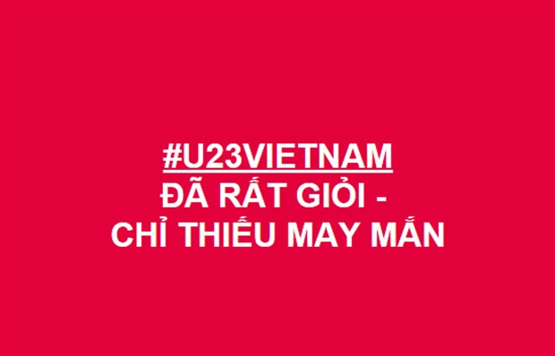 NHM vẫn luôn ủng hộ U23 Việt Nam