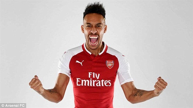 Những số áo Aubameyang có thể mặt khi gia nhập Asenal - Bóng Đá