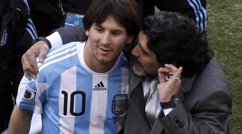 Maradona: 'Ngoài Messi, Argentian chẳng còn tiền đạo nào đáng sợ' - Bóng Đá