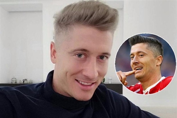 Lewandowski cũng từng khiến NHM 'hết hồn' khi chia tay mái tóc đen của mình