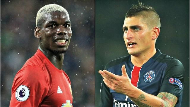 Man Utd tính thay thế Pogba bằng Verratti