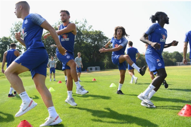 Không Conte, không Sarri, Chelsea tập luyện thế nào? - Bóng Đá