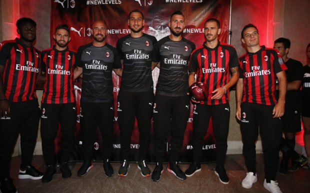 Bonucci đã có mặt trong buổi ra mắt áo đấu mới của Milan tại Mỹ