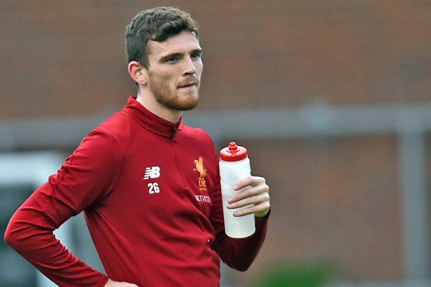 Hậu vệ trái Andrew Robertson