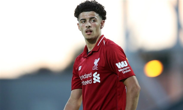 Tiền đạo Curtis Jones