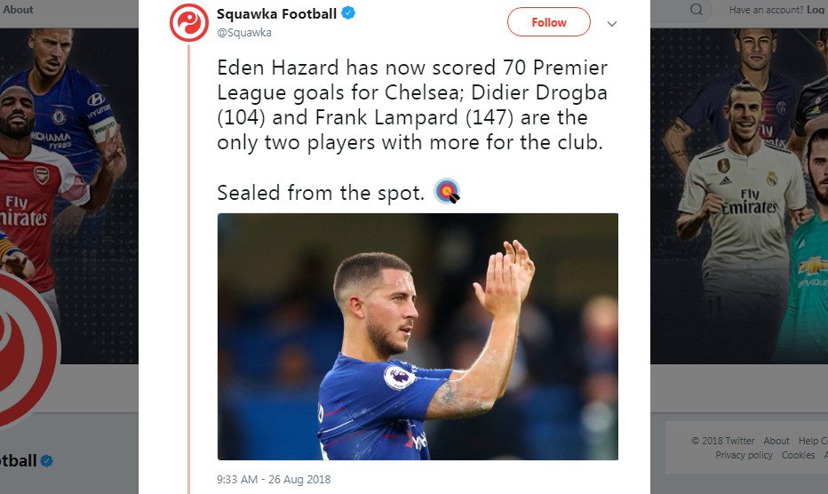Góc Chelsea: Vì sao Hazard hoàn hảo nhất dưới thời Sarri? - Bóng Đá