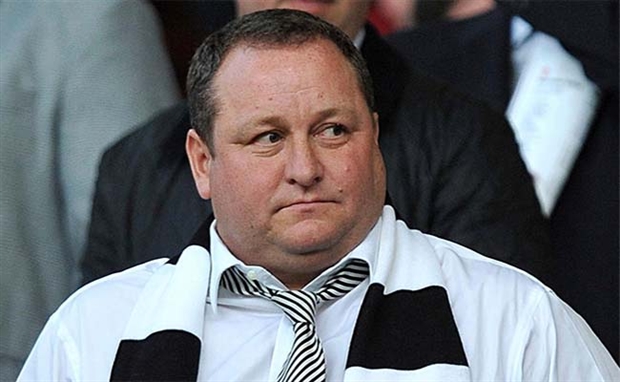 Mike Ashley - Newcastle. Khối tài sản sở hữu: 2,609 tỷ bảng.