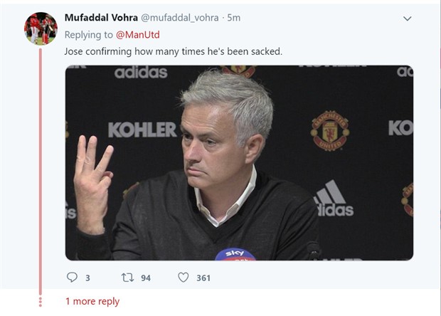 Fan Man Utd mở hội khi biết Mourinho thoái vị - Bóng Đá