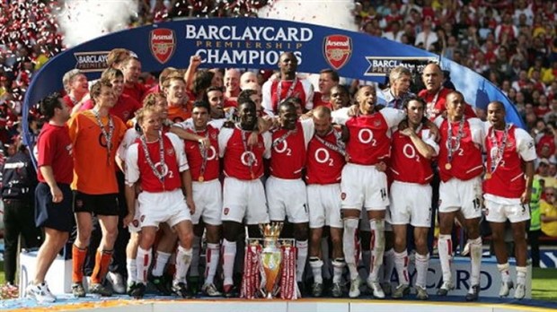 Arsenal là đội bóng duy nhất trong lịch sử trải qua cả mùa giải không thua trận nào.