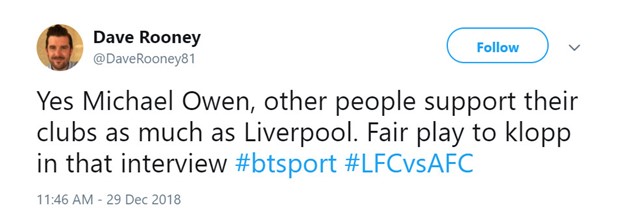 Michael Owen nhận gạch đá vì hỏi 'ngớ ngẩn' với Klopp - Bóng Đá
