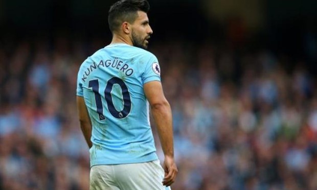 Trung phong: Sergio Aguero (Manchester City)
