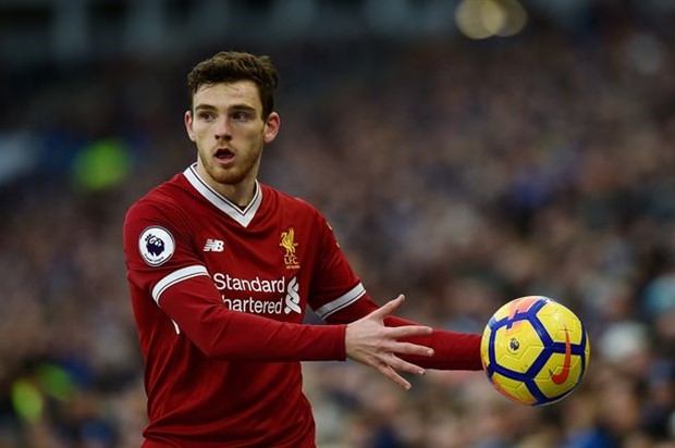 Hậu vệ trái: Andrew Robertson (Liverpool)