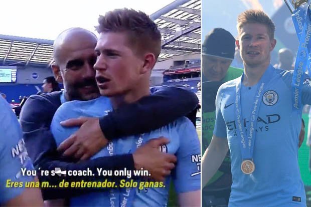 Vừa vô địch, De Bruyne đã gọi Guardiola là 'c*t' - Bóng Đá