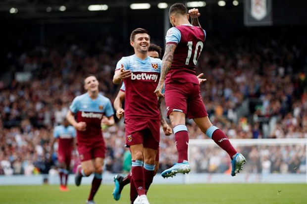 West Ham - Thời lượng ra sân: 6344 phút.