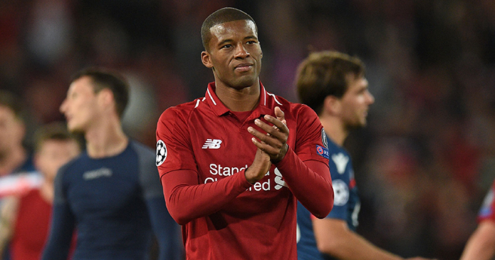 Bàn thắng có phần may mắn của Wijnaldum đã giúp Liverpool duy trì mạch thắng.