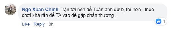 Tuấn Anh trở lại, NHM Việt Nam vẫn lo  - Bóng Đá