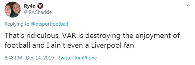 VAR đã khiến Liverpool mất một bàn thắng khó tin thế nào? - Bóng Đá
