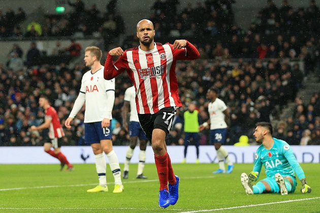 Khi đang theo dõi tiền đạo David McGoldrick (ảnh – hiện đang thi đấu cho Sheffield United), các tuyển trạch viên của Liverpool đã vô tình phát hiện ra tiềm năng của Gareth Bale.