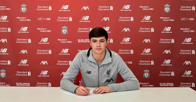 Reds starlet Layton Stewart signs first professional deal with Liverpool FC - Bóng Đá