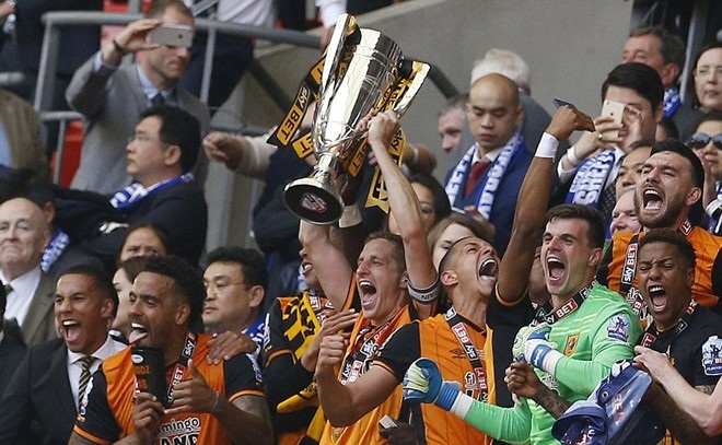 Hull kiếm được tấm vé thăng hạng trị giá 200 triệu bảng. Ảnh: Internet.