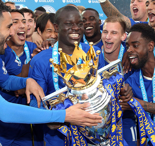 Kante ra đi là tổn thất lớn với Leicester. Ảnh: Internet.