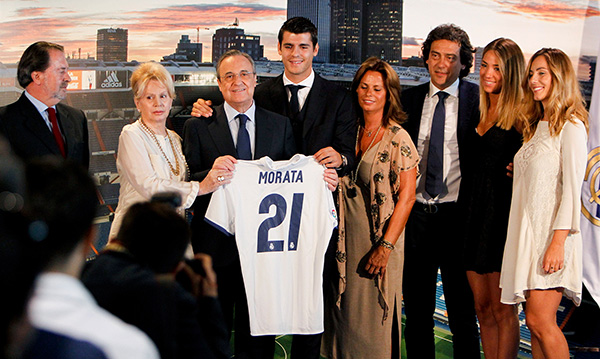 Trong mùa Hè 2016, Real mới chỉ mua Morata với giá 30 triệu euro. Ảnh: Internet.