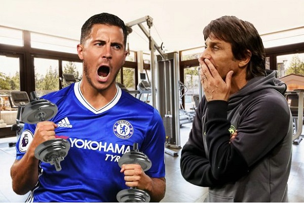 Conte sẽ giúp Hazard hồi sinh sau mùa giải thảm hoạ? Ảnh: Internet.