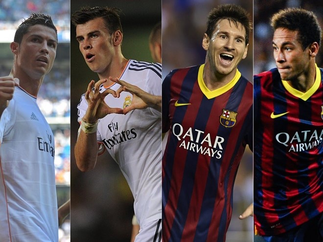 Những cầu thủ tốt nhất thế giới vẫn nằm lại La Liga. Ảnh: Internet.