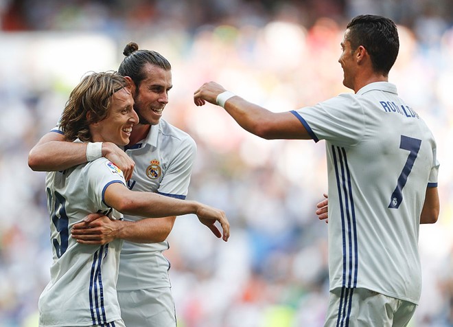 Real có nguy cơ mất cả Ronaldo lẫn Bale trước chuyến làm khách tới Catalan gặp Espanyol. Ảnh: Internet.