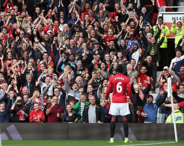 Pogba đã chấm dứt những nghi ngờ về sự hòa nhập với MU bằng màn trình diễn ấn tượng trước nhà đương kim vô địch Premier League. Ảnh: Internet.