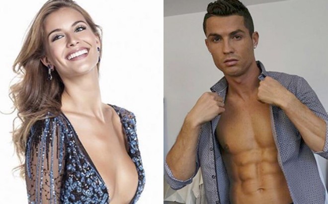 Chuyện tình của CR7 và hoa hậu hoàn vũ Tây Ban Nha chỉ là sản phẩm của PR? Ảnh: Internet.