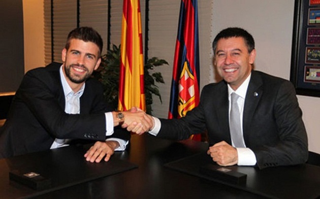 Pique lên kế hoạch tranh cử cho chức chủ tịch CLB Barcelona. Ảnh: Internet