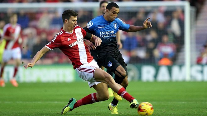 Middlesbrough vs AFC Bournemouth (21h ngày 29/10): The Cherries chưa từng thắng Boro trên tất cả các đấu trường (hòa 3, thua 5). Ảnh: Internet.